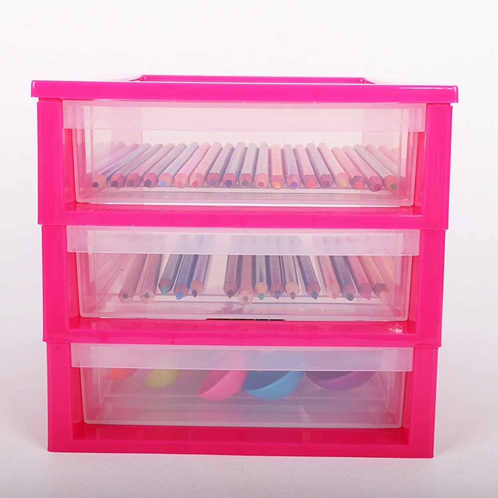 Temu Desktop Storage Box Drawer Type Clear A4 Paper Storage Long Square  Desk Small Object Storage Stackable, Shop On Temu And Start Saving