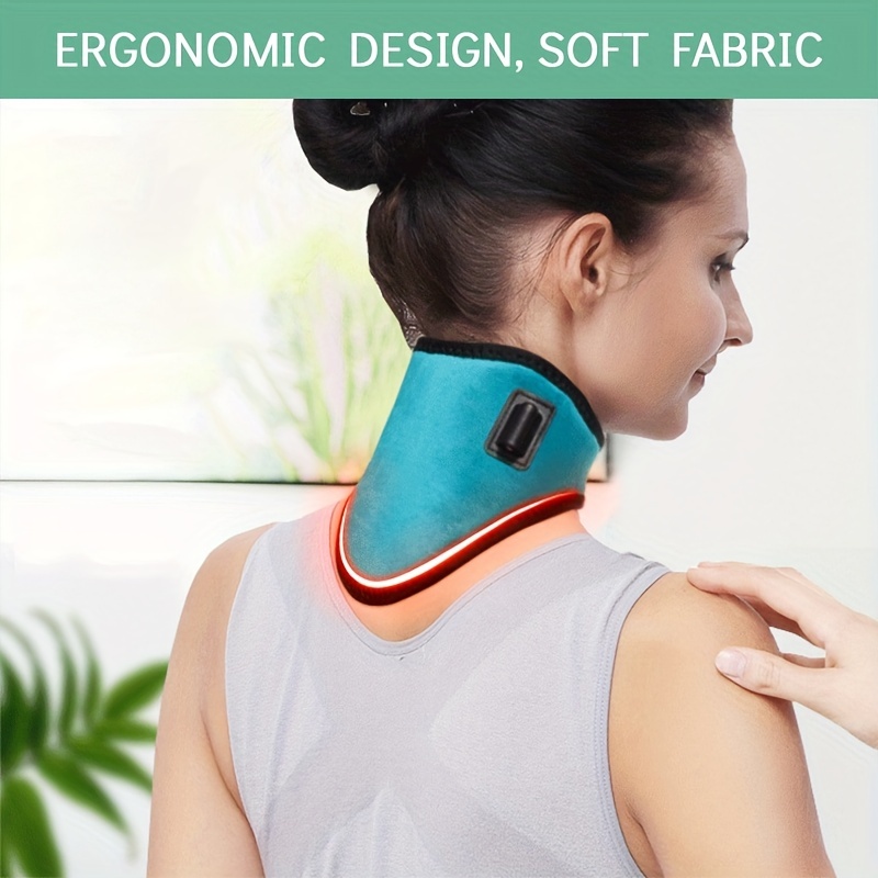 Neck Wrap Electric Heating Neck Brace Neck Support Strap - Temu