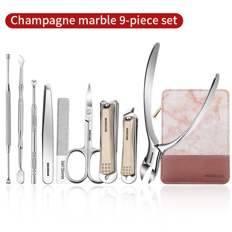 Manicure Set Stainless Steel Nail Clippers, Beauty Tool Portable Set  Professional Grooming Kits, Travel Nail Kit - Temu