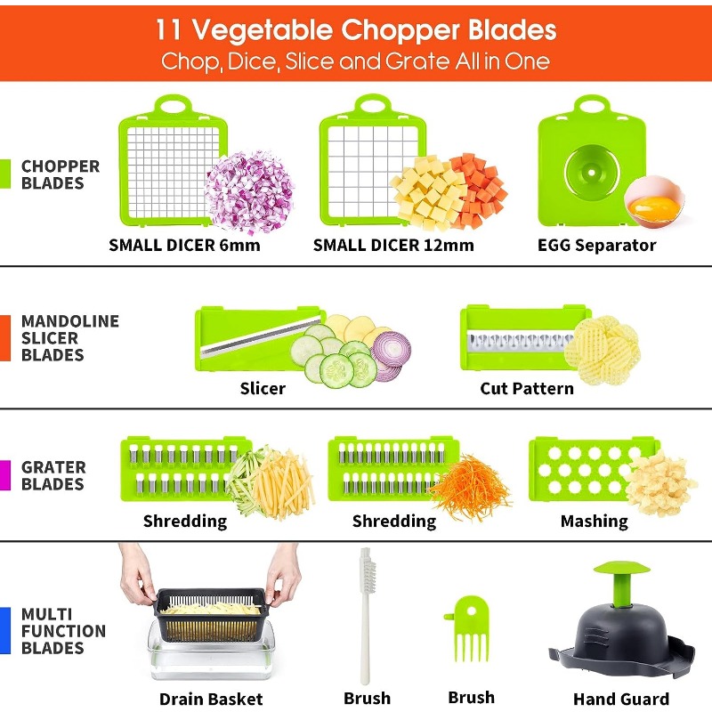EOIBIS Vegetable Chopper 