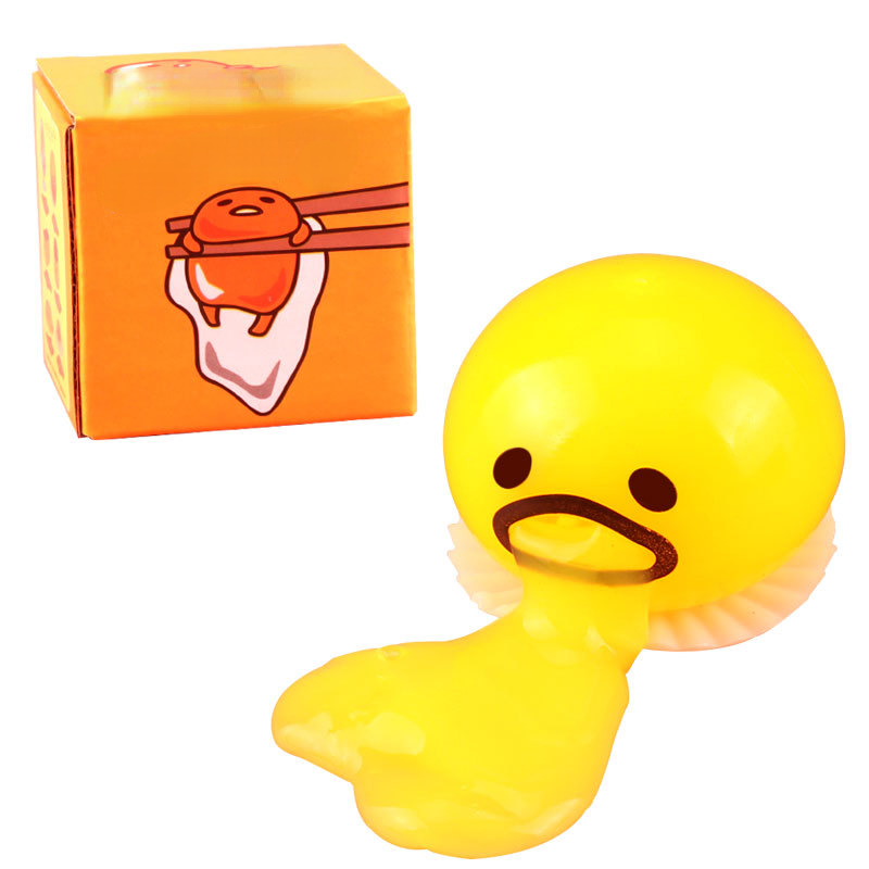 This Squishy Puking Egg Yolk Stress Ball With Yellow Goop Is The Ultimate  Time-Waster