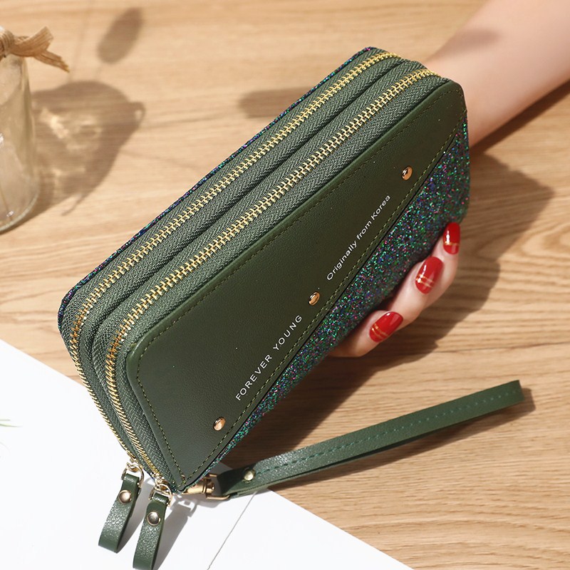 Fashion Glitter Phone Pocket Designer Womens Wallet Pu Leather Ladies Purse  Female Card Holder Long Clutch Wallets For Women, Don't Miss These Great  Deals