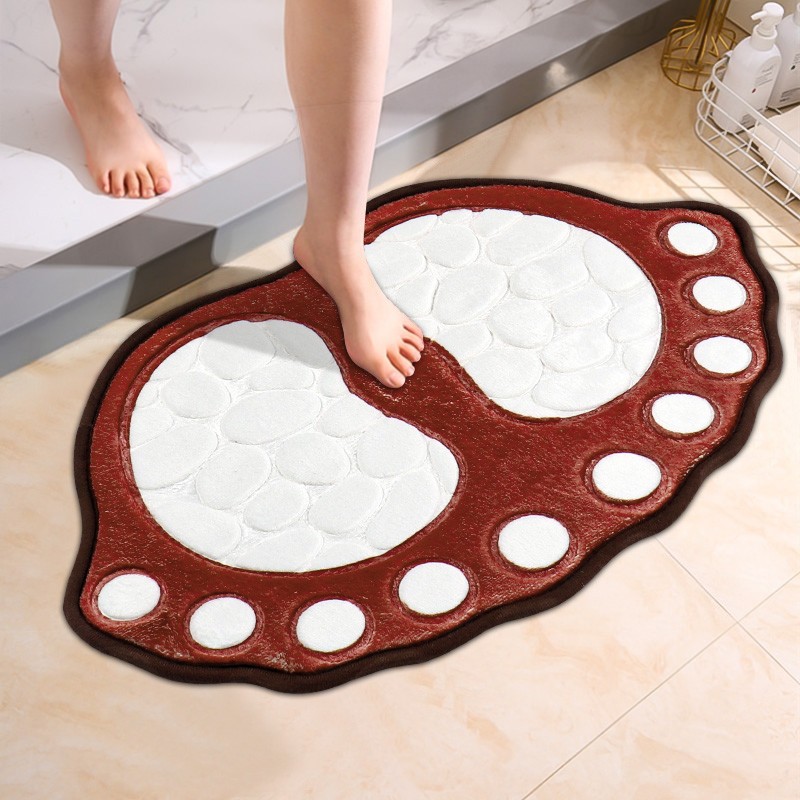 Non slip Memory Foam Bath Rugs Quick Dry Machine Washable - Temu