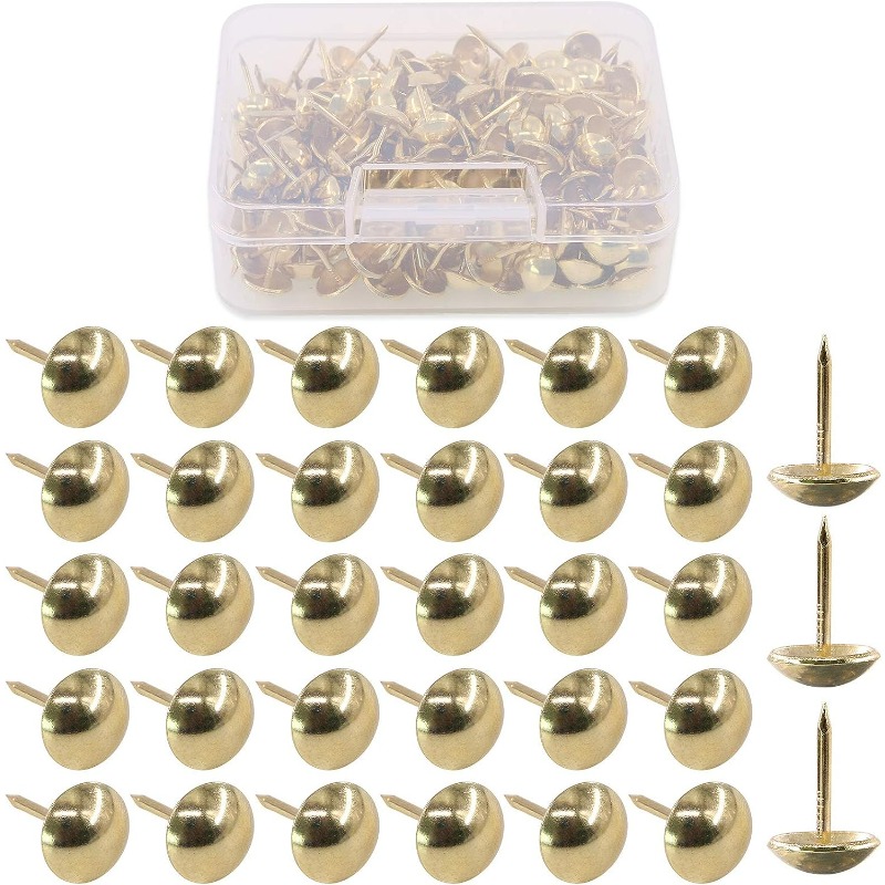 50pcs Upholstery Nail: Decorative Flower Tacks For Furniture, Jewelry Gift  Box, Woodwork & More!