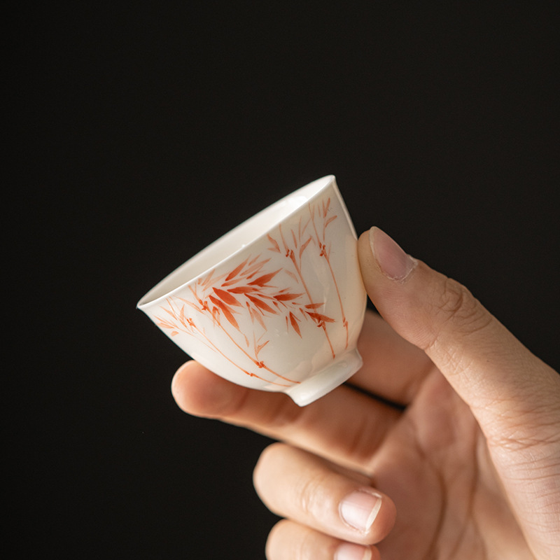 Finger Tracing Meditation Mug, Handmade Coffee Mug