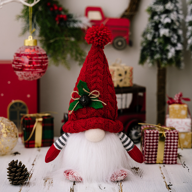 Gnome Christmas Faceless Doll Merry Christmas - Christmas Pendant