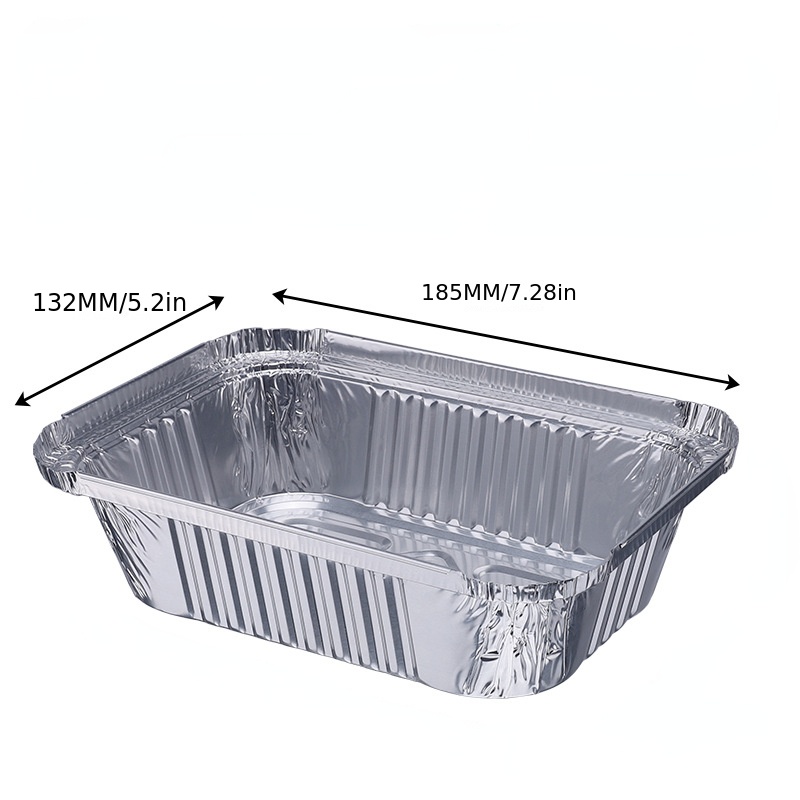 Ultra Small Disposable Aluminum Rectangular Foil Pans With - Temu