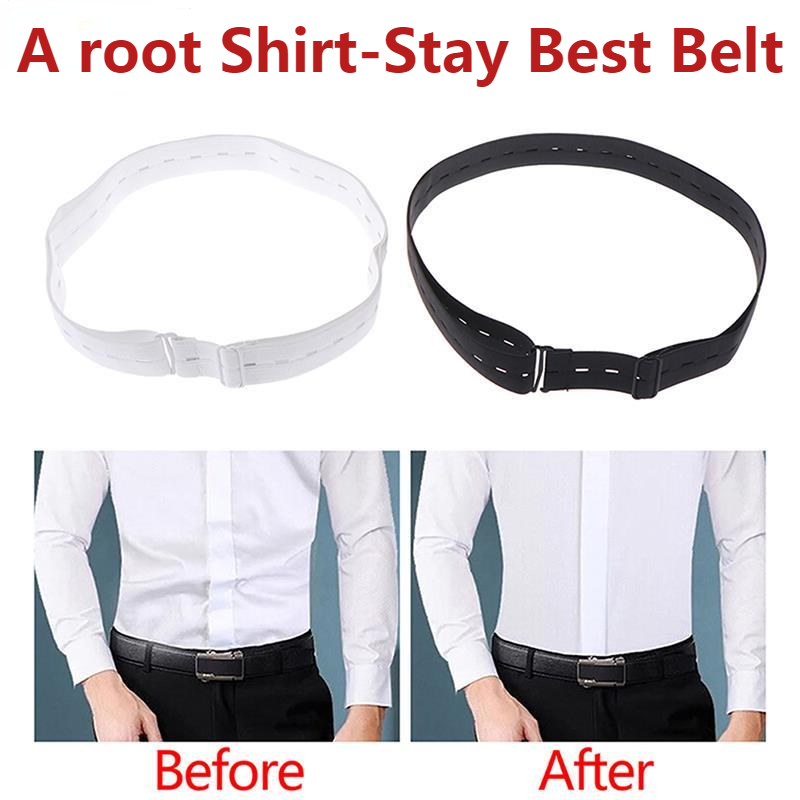 Adjustable Shirt Non-slip Belt Shirt Tucked Belt Holder Anti