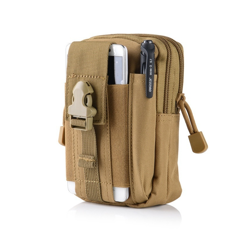 Sac banane tactique slim pour homme, idéal pour les voyages et les activités sportives en plein air