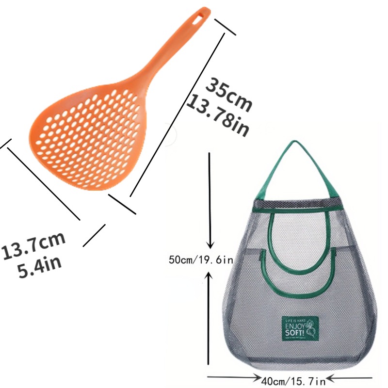 Beach Mesh Shovel For Collecting Shells Children's - Temu