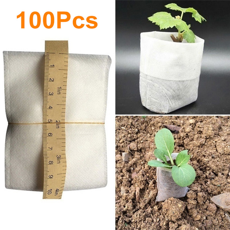 Nursery Growing Bags, Non-woven Fabric Seedlings Grow Bag For High Seedling  Survival Rate, Plant Bags For Planting, Garden Seed Starters Pouch - Temu