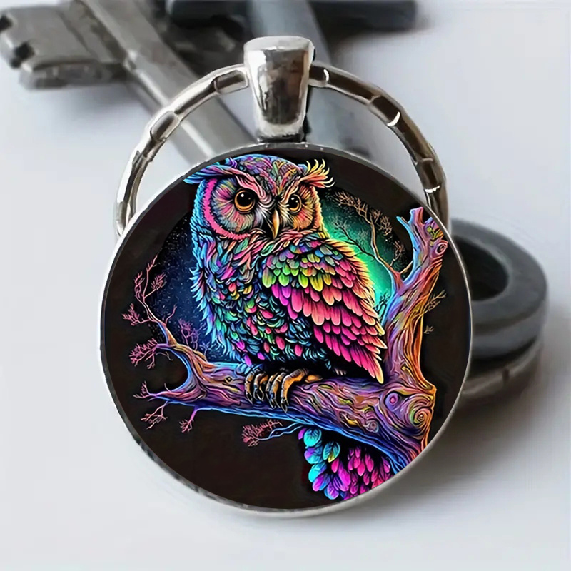 Owl Luminous Keychain, Jewelry Pendant Creative Gift For Men - Temu