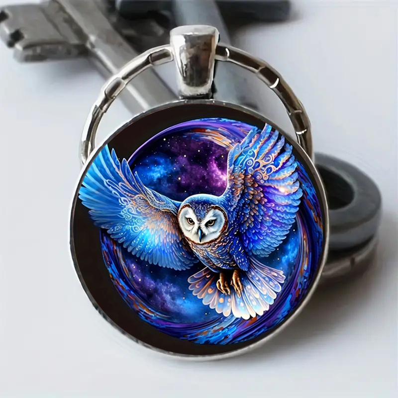 Metal on sale owl necklace