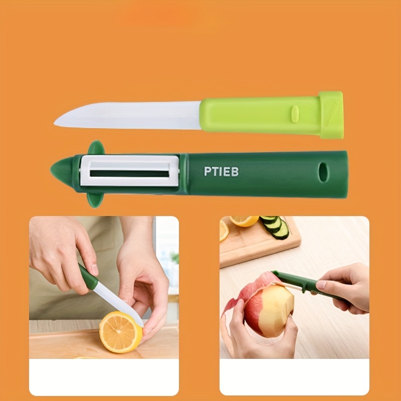 Ginger And Garlic Peeler Paring Knife Garlic Peeler Chestnut - Temu