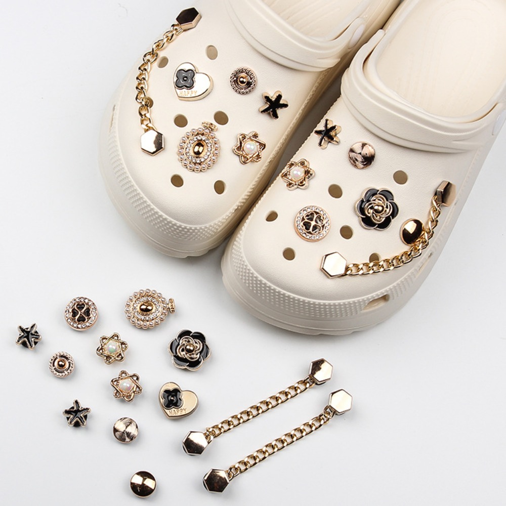 Luxury Rhinestone Jewelry Shoe Charms For Women Garden Shoes Decorations  Clog Decor Diy Shoes Buckle Accessories Fit Bubble Slides Sandals Children  Girls Xmas Halloween Birthday Party Gift - Temu Greece