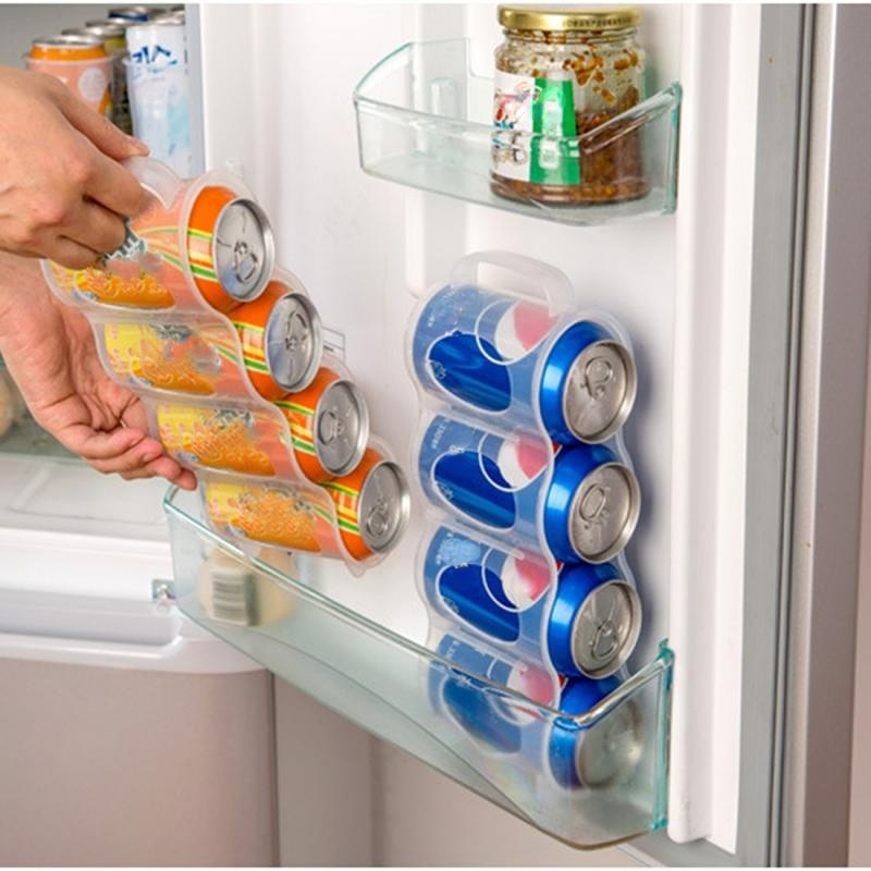 Refrigerator Beverage Container Beverage Cans Shelves Hand - Temu United  Arab Emirates