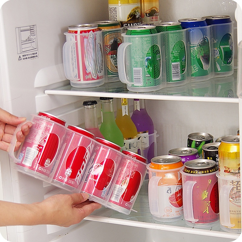 Refrigerator Beverage Container Beverage Cans Shelves Hand - Temu United  Arab Emirates