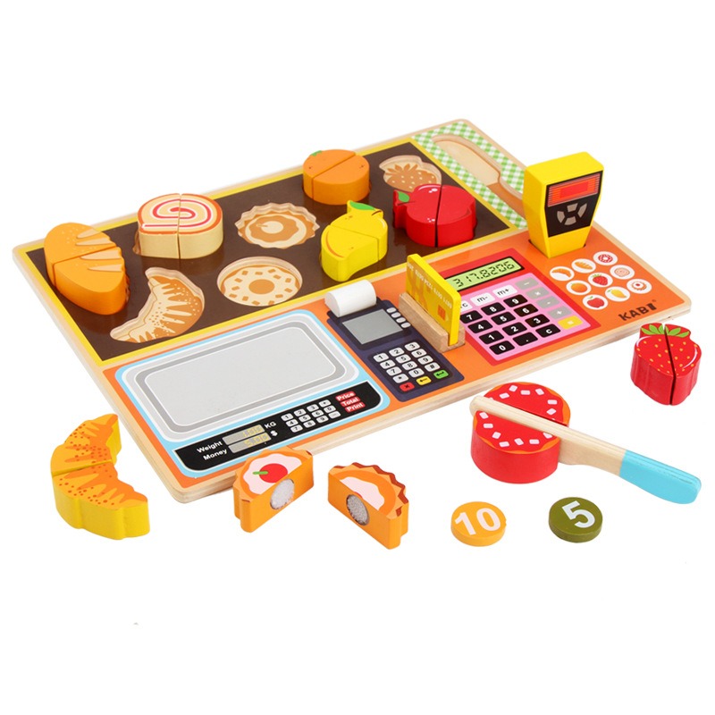 fruit wodeen kabi toy wooden vegetable