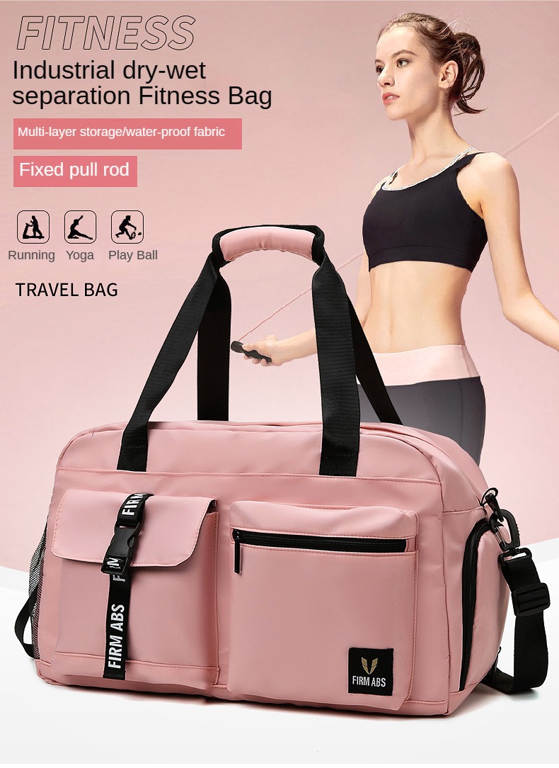 Women Fashion Duffel Bag, Fitness Sports Gym Yoga