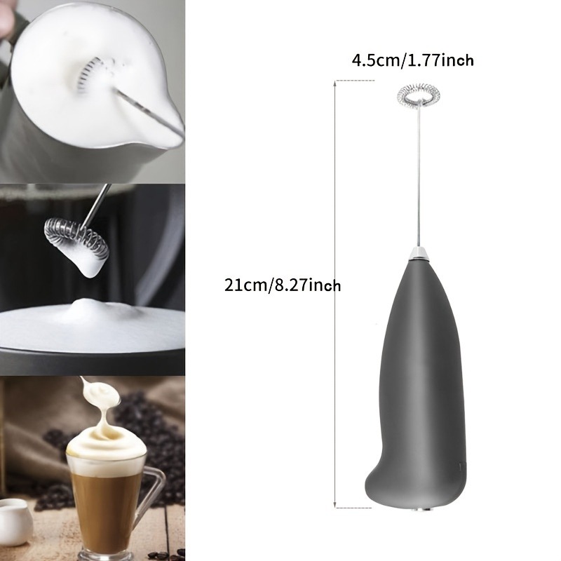 1 PCS Milk Frother Handheld Mixer Foamer Coffee Maker Egg Beater Cappuccino  Stirrer Mini Portable Blender Kitchen Whisk Tool