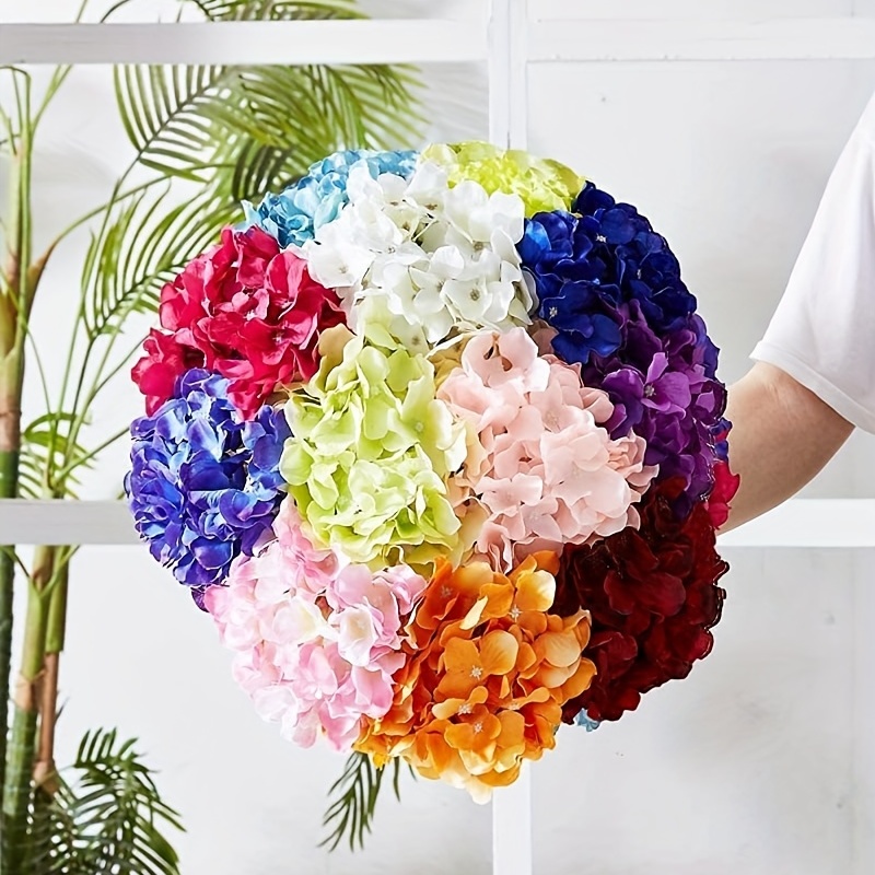 Stunning Artificial Hydrangea Silk Flower Heads For Weddings, Home ...