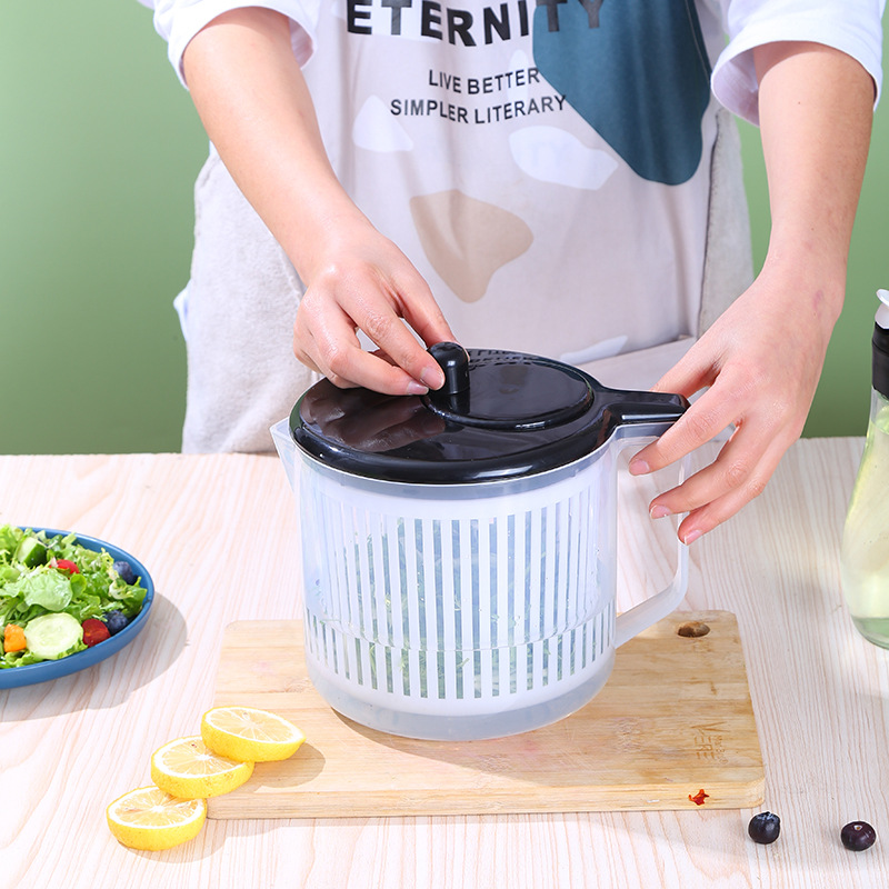 Utensili per frutta e verdura Verdure Asciugatrice Centrifuga per insalata  Frutta Cestino Lavaggio Pulito Conservazione Lavatrice Asciugatrice Cucina