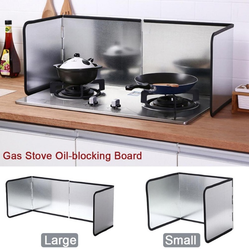 Küche Aluminium Anti-Öl-Platte faltbare Herd Wärme isolierung spritzwasser  geschützte Schall wand Wand geschützte Bildschirme