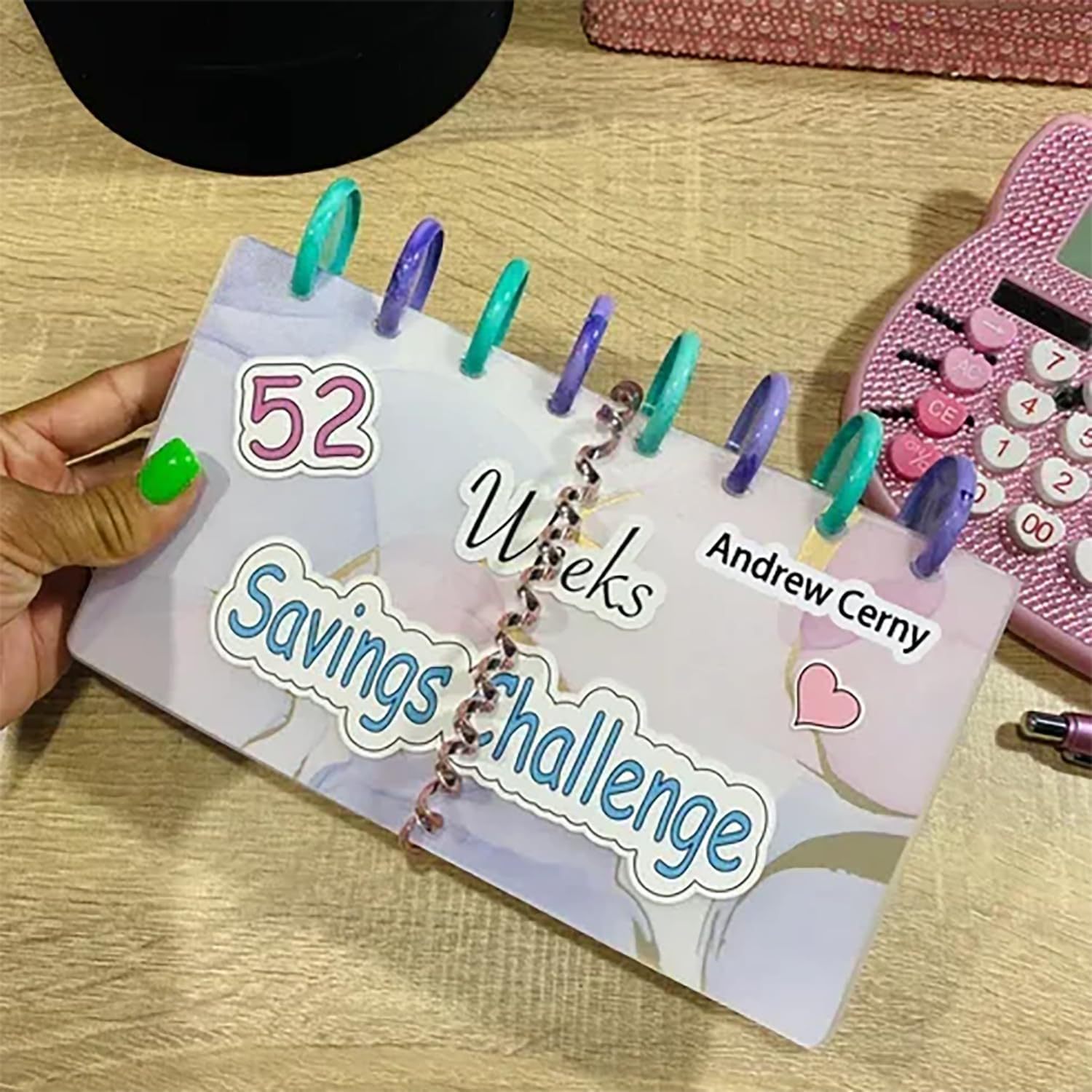 52 Weeks Saving Money Saving Challenge Binder Reusable - Temu