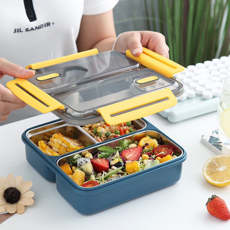 1 Porta Pranzo Blu Isolato Per Adolescenti E Lavoratori A Scuola, Mensa,  Scuola Secondaria, Per Campeggio, Picnic E Spiaggia, Forniture Per La  Cucina Domestica - Temu Italy