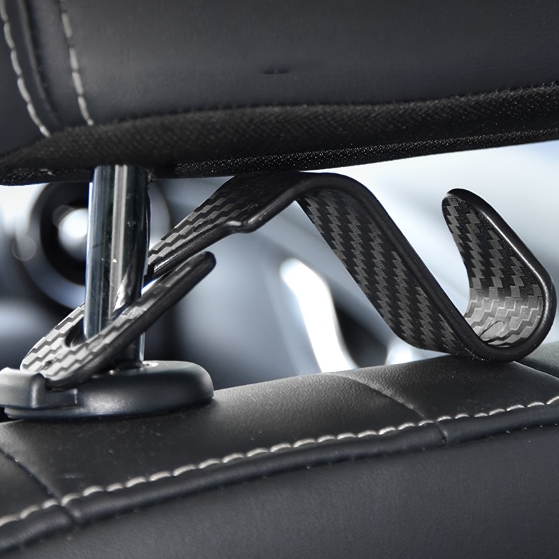 2 Stück Autositz-Kopfstützenhaken, Eingebauter Autohaken, Autositz-Hakenaufhänger,  Kreativer Multifunktionaler Haken - Temu Germany