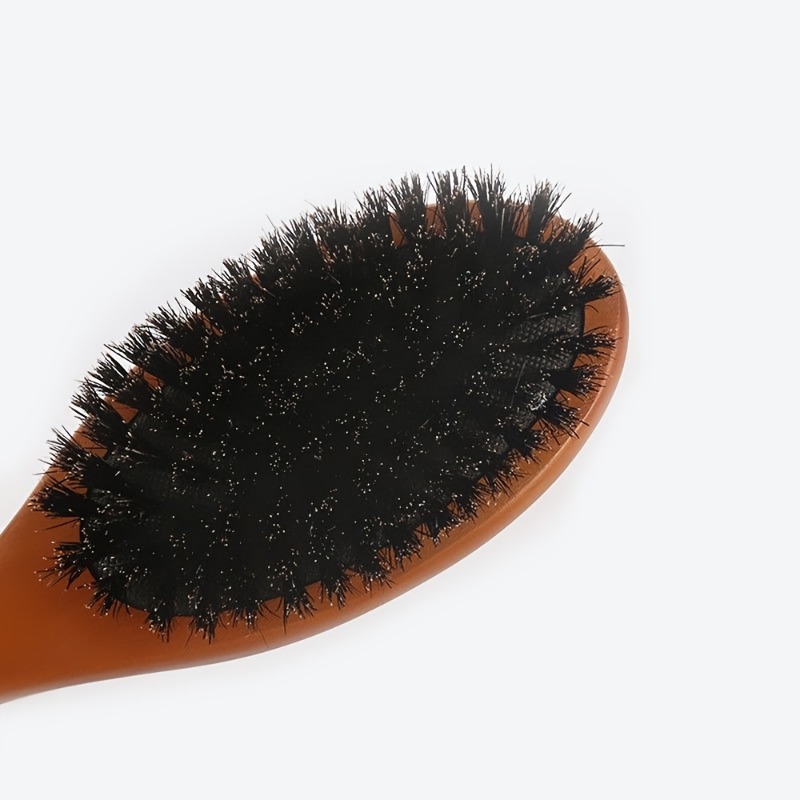 Boar Bristle Scalp Massage Comb for Healthy Hair