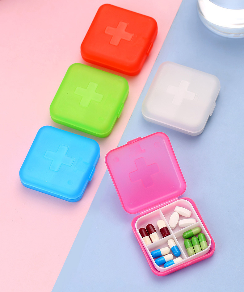 Medicine Box Jewelry Storage Box Pill Organizer Portable - Temu