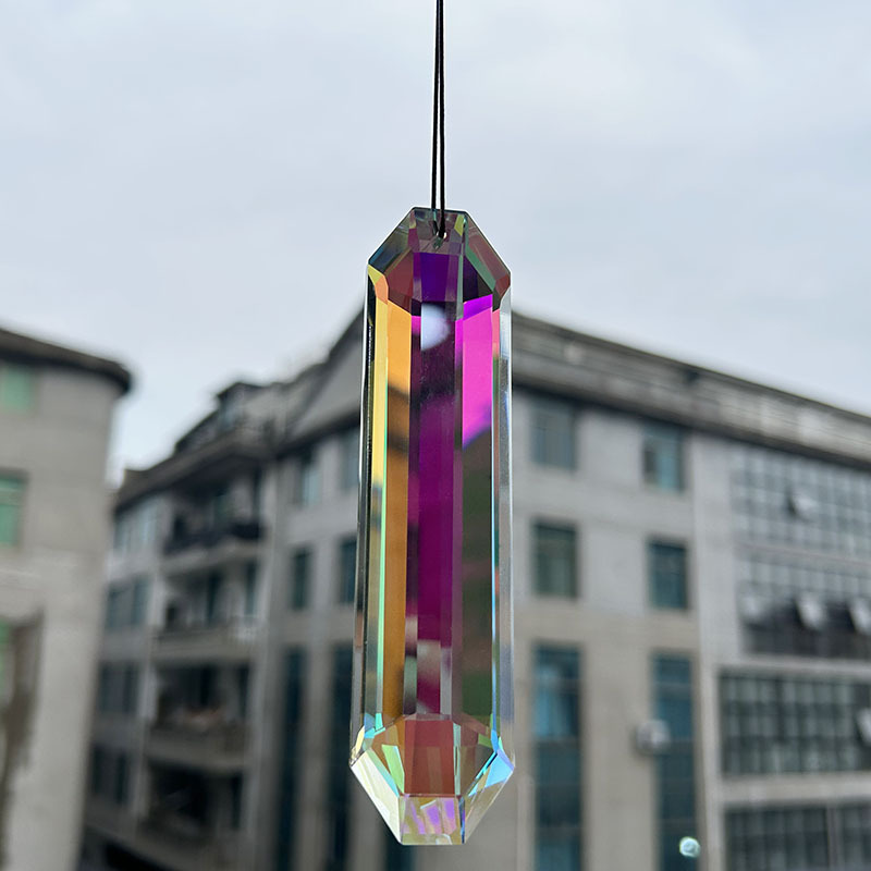 120mm Ab-color Hanging Crystals Prism Suncatcher for Windows