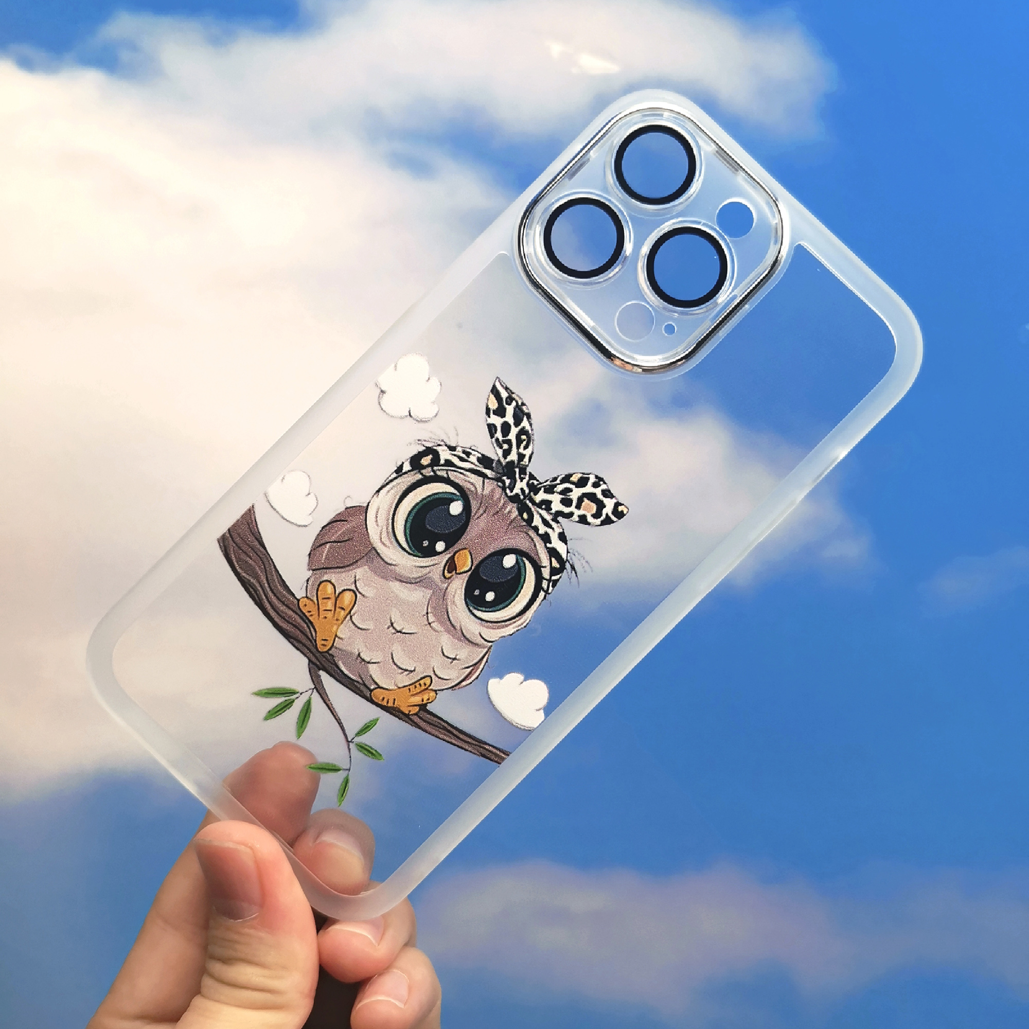 Cute Owl Pattern Meiyan Electroplating Phone Case Best Fall Prevention ...