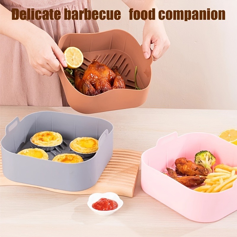 Air Fryer Silicone Pad Multifunctional Liner Silicone Pad - Temu