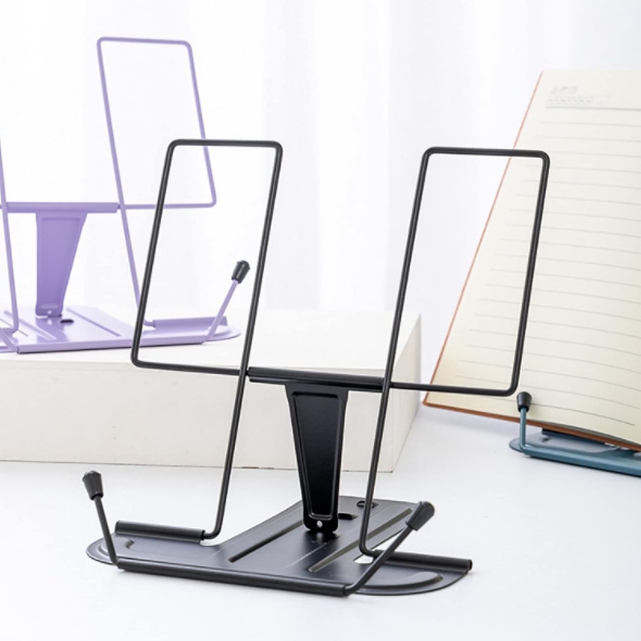 Simple Metal Reading Stand Folding Reading Stand Portable - Temu