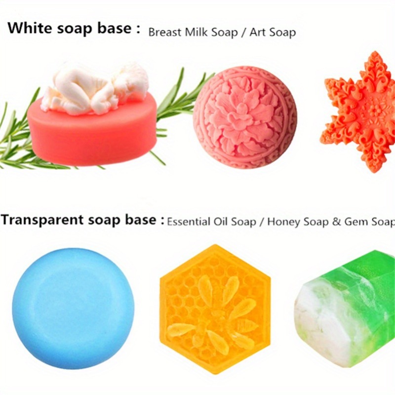 1bag Handmade Soap Bar Soap Base Handmade Soap Bar Soap Base - Temu