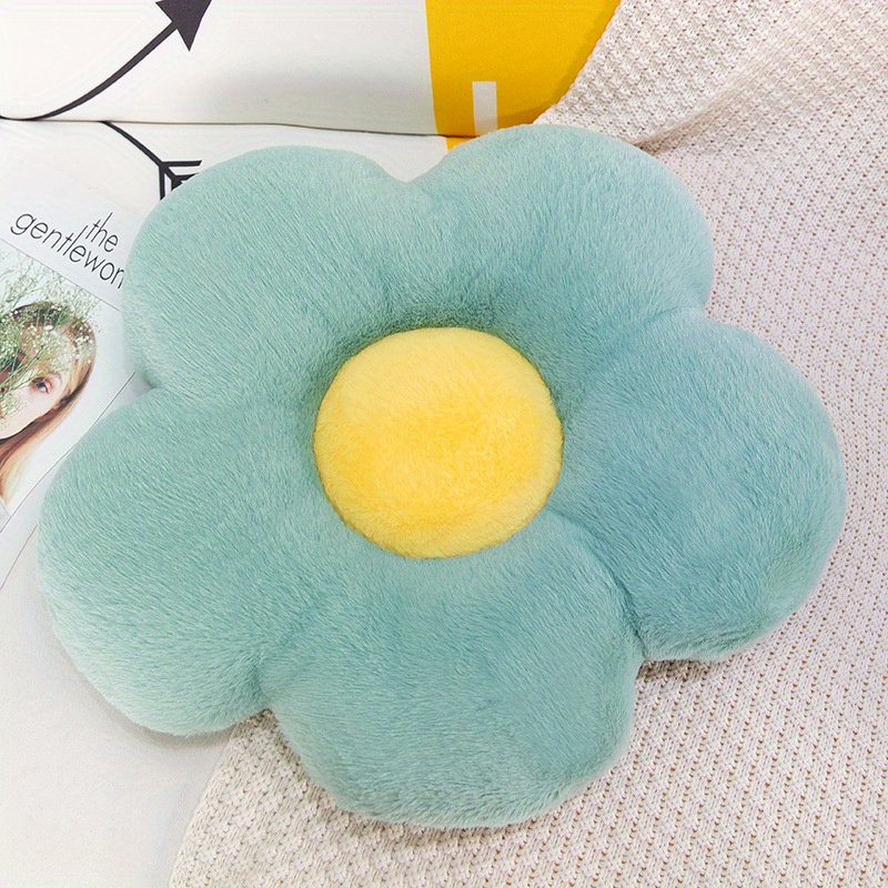 Flower Shaped Pillow Cute Comfy Floor Pillows Cushions Room - Temu