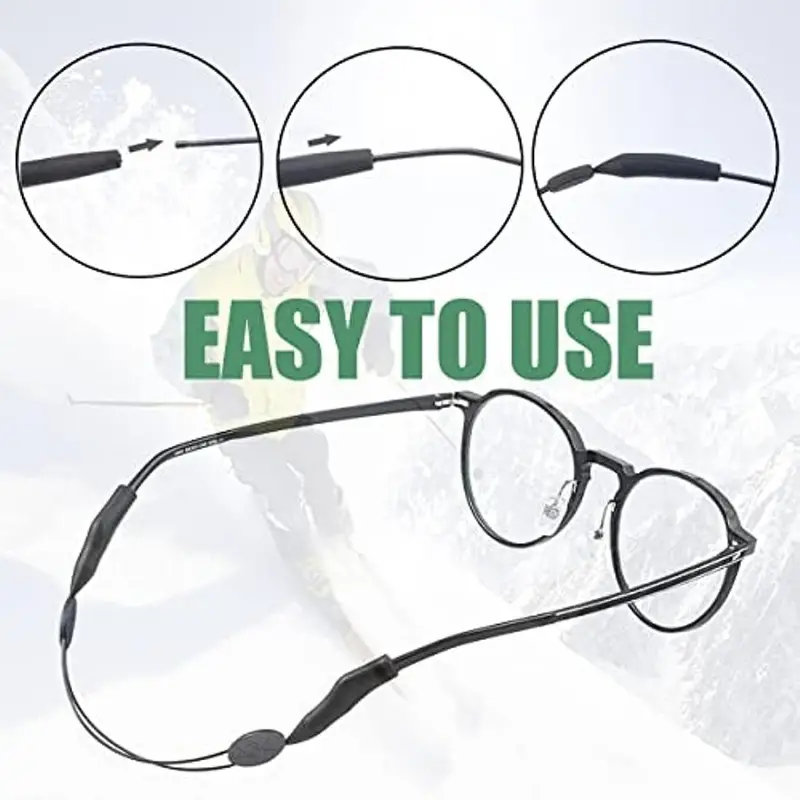 Adjustable Glasses Strap Eyeglasses Strap Holders No - Temu