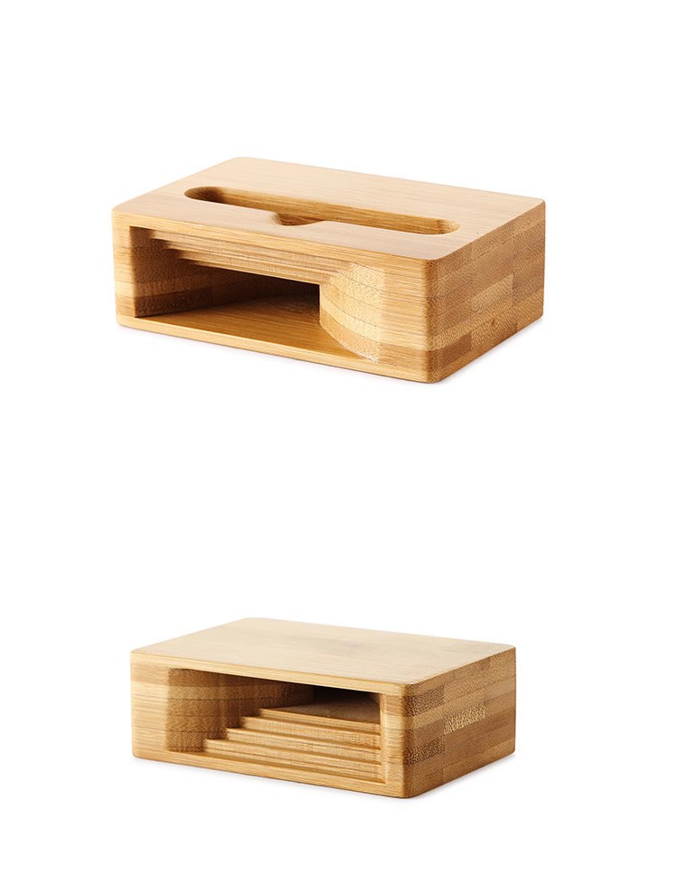 Creative Multifunctional Bamboo Wood Speaker Base Bamboo - Temu