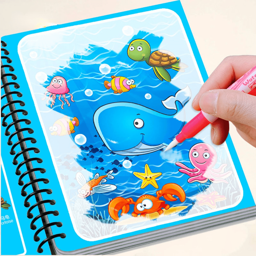 Magical Water Painting Pen Water Floating Doodle Pens Kids Drawing Markers  Early Education Magic Whiteboard Marker 8/12 Colors - Drawing Toys -  AliExpress