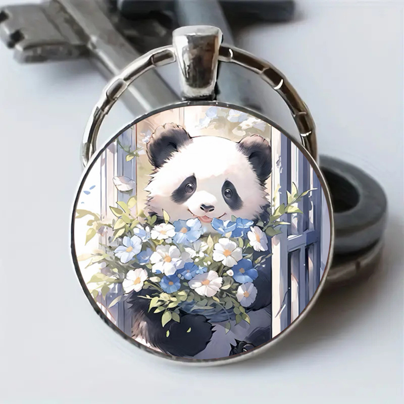 Portachiavi Panda 1/2 Pezzi, Collana Rotonda In Metallo Animali Dipinti Moda,  Gioielli, Anniversario, Banchetto, Compleanno, Regalo Natale, Uomini E  Donne - Gioielli E Accessori - Temu Italy