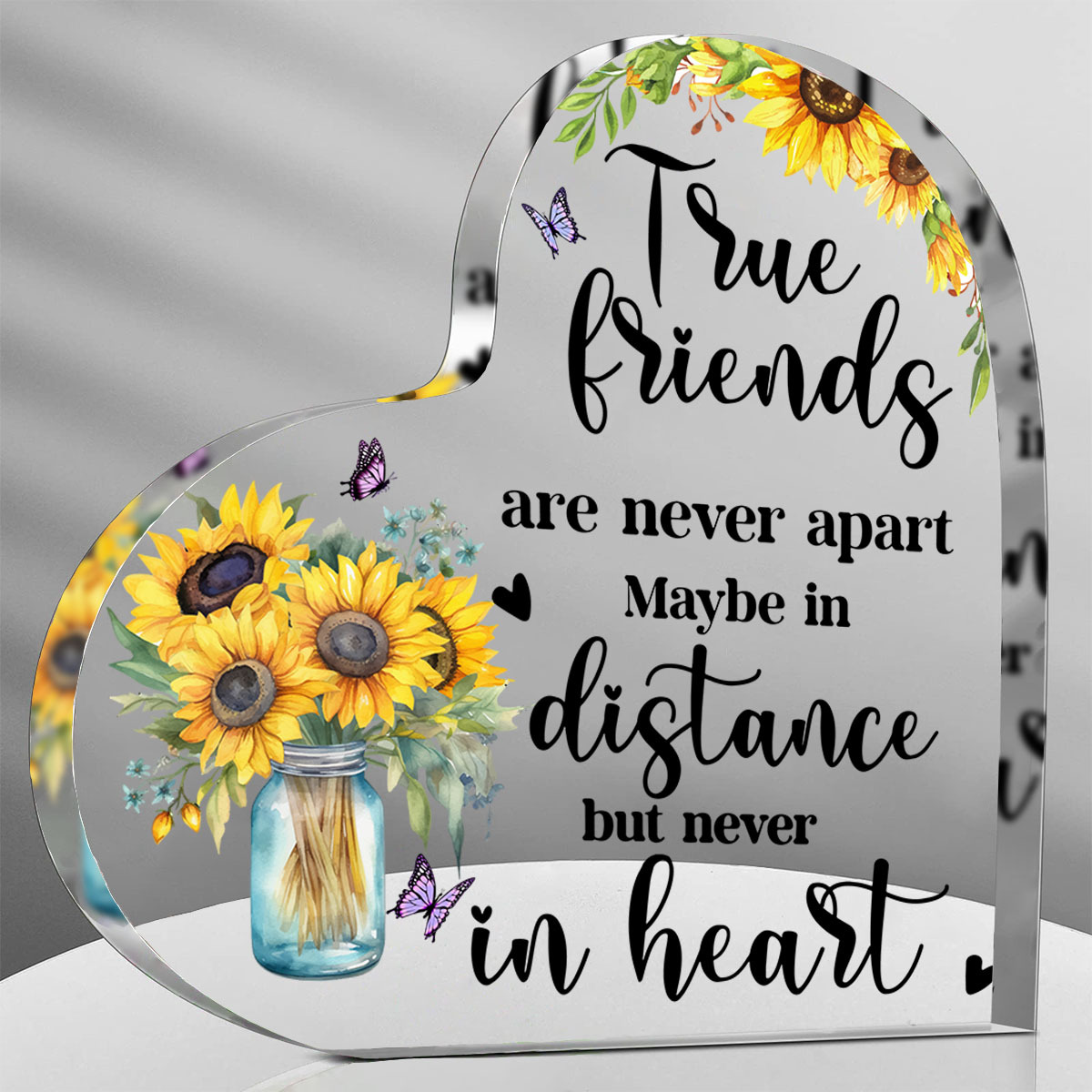 Friends Gifts for Women Friendship Bestie Gifts for Female Best Sunflower  Flower