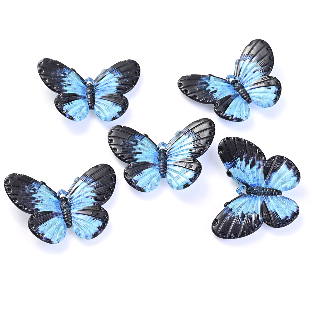 Comprar Dijes de insectos de colores mezclados, dijes de mariposas voladoras  esmaltadas, accesorios para manualidades