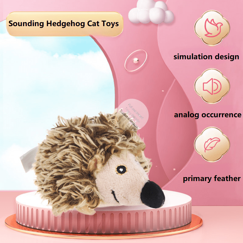 Hedgehog cat outlet toy