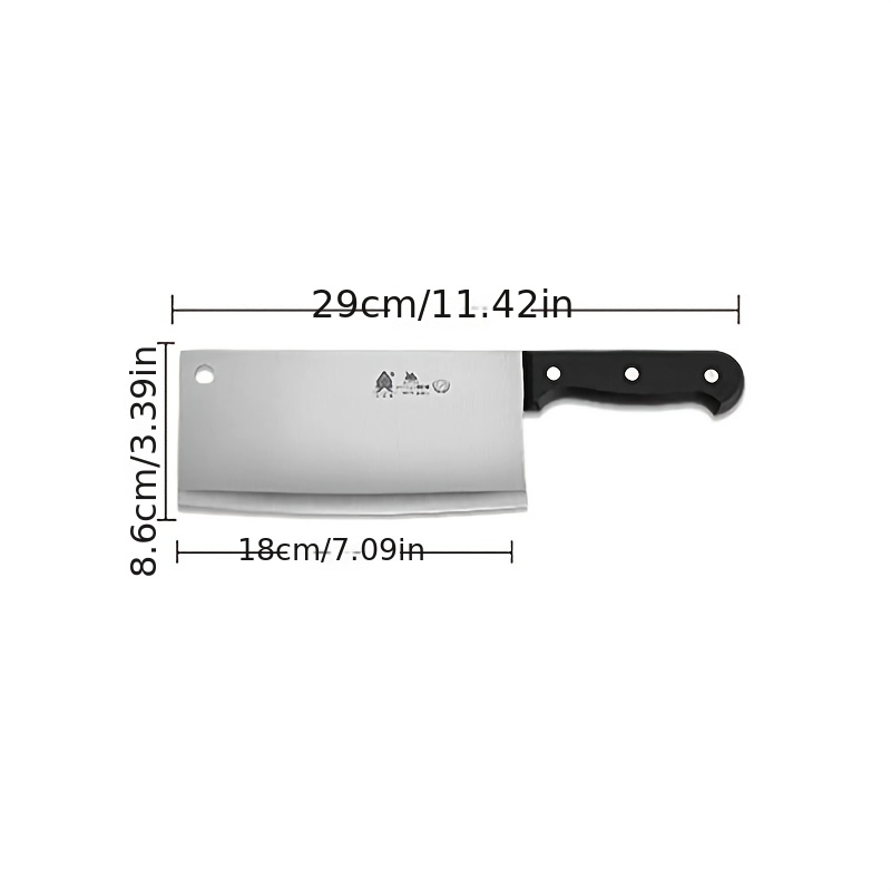 Kitchen Knife 7 Piece Black Sharp Set for Kitchen Stainless Steel