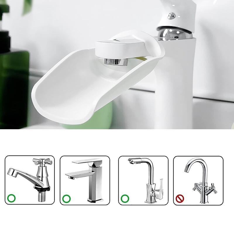 Extension de robinet d'eau en silicone pour enfants, dispositif de lavage  d'évier, rallonge de guide, 3 pièces, 2 pièces, 1 pièce - AliExpress