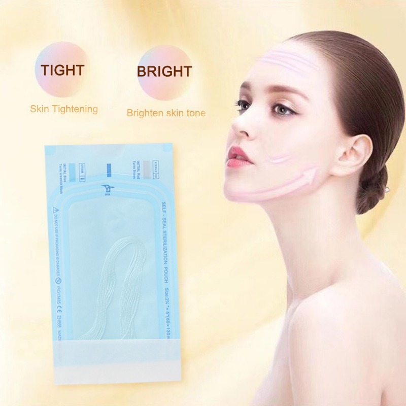 Instant Lift Collagen Protein Thread Set, Face Filler Absorbable Thread  Firming Silk Fibroin Line Carving Face Gifts - Temu