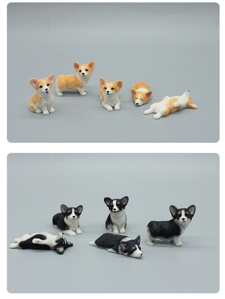 Car Accessories Decorate Exquisite Creative Mini Corgi Resin Doll Ornament  Auto Interior Cute Gift Tabletop Decoration Puppy - Ornaments - AliExpress