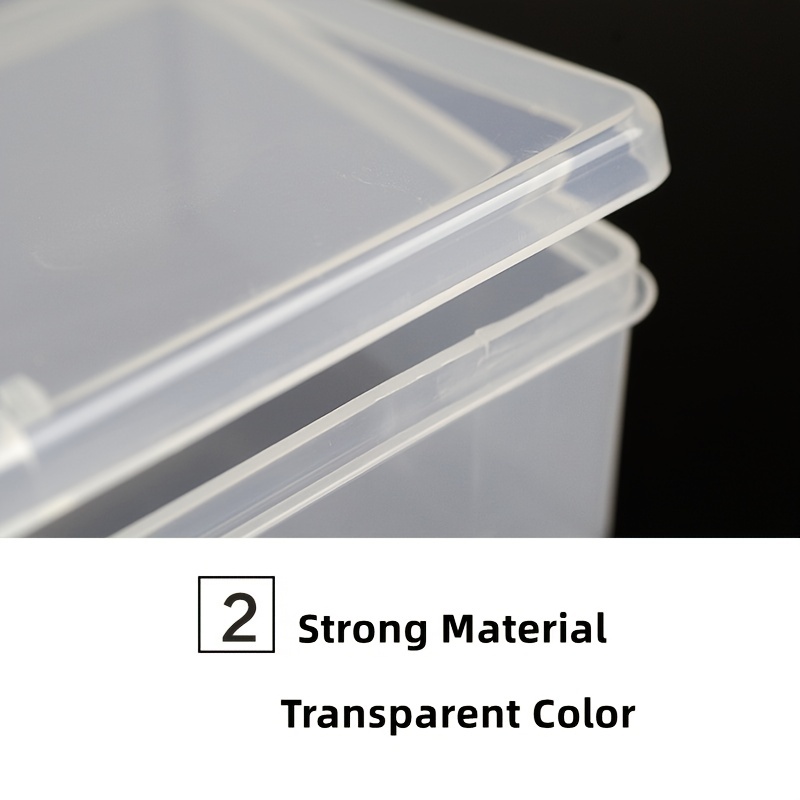 Clear Dustproof Storage Box Organizers Acrylic Jewelry Stationery